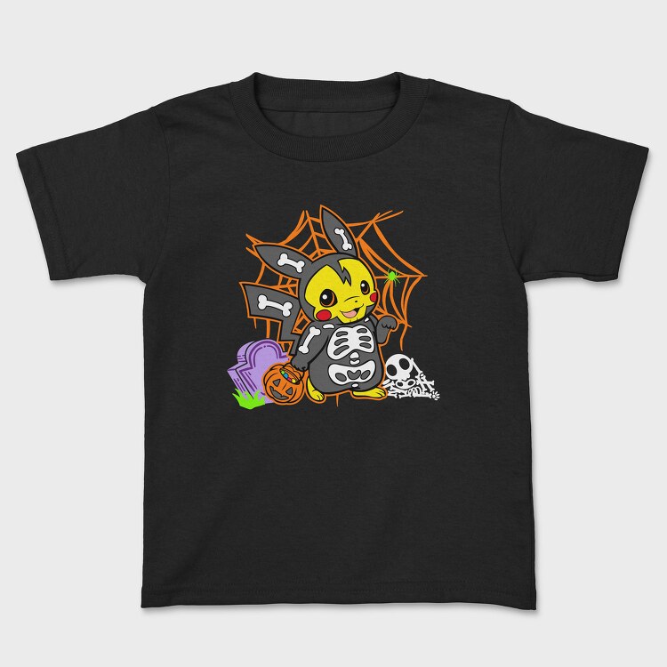 Pikachu Halloween Costume, Tricou Copii