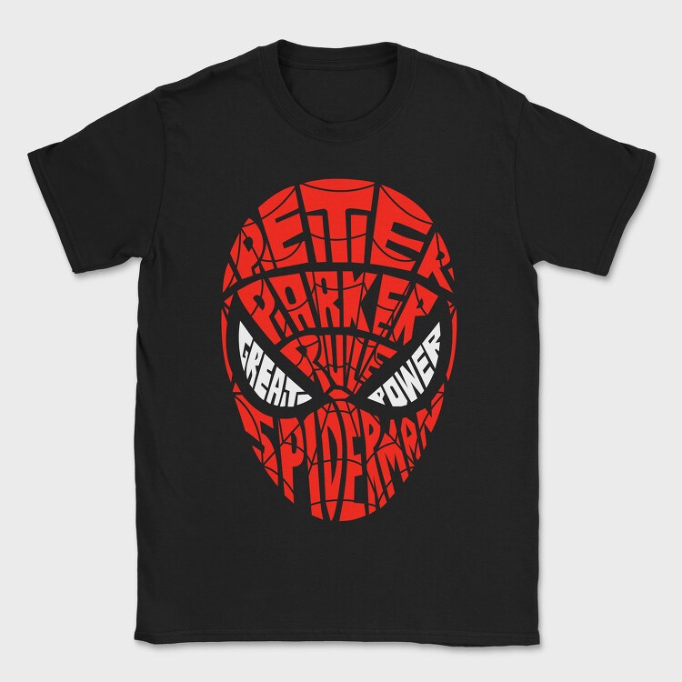 Peter Parker Spiderman, Tricou Barbati (Unisex)