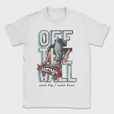 Skateboarders Edge, Tricou Barbati (Unisex)