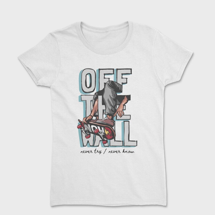 Skateboarders Edge, Tricou Femei
