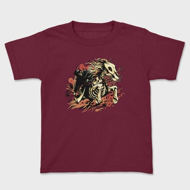 Skeleton Fire Dance, Tricou Copii