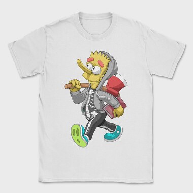 Skeleton Street Chic, Tricou Barbati (Unisex)