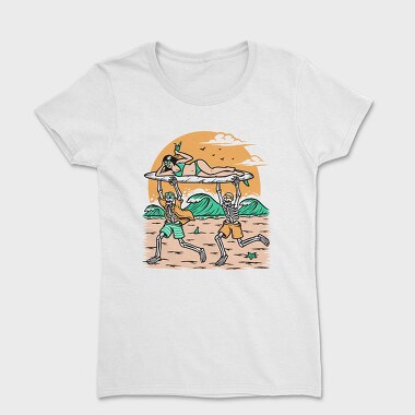 Skeletons Beach Party, Tricou Femei
