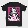 Nezuko Silhouette, Tricou Barbati (Unisex)