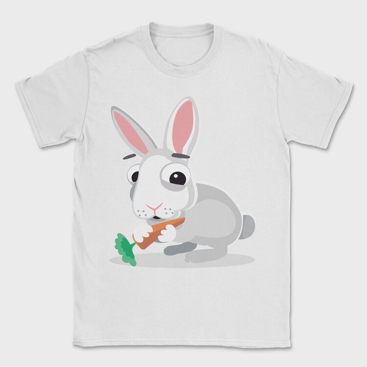 Bunny Carrot Feast, Tricou Barbati (Unisex)