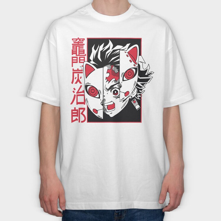 Neon Wolf Howl 21, Tricou Oversize Barbati (Unisex)