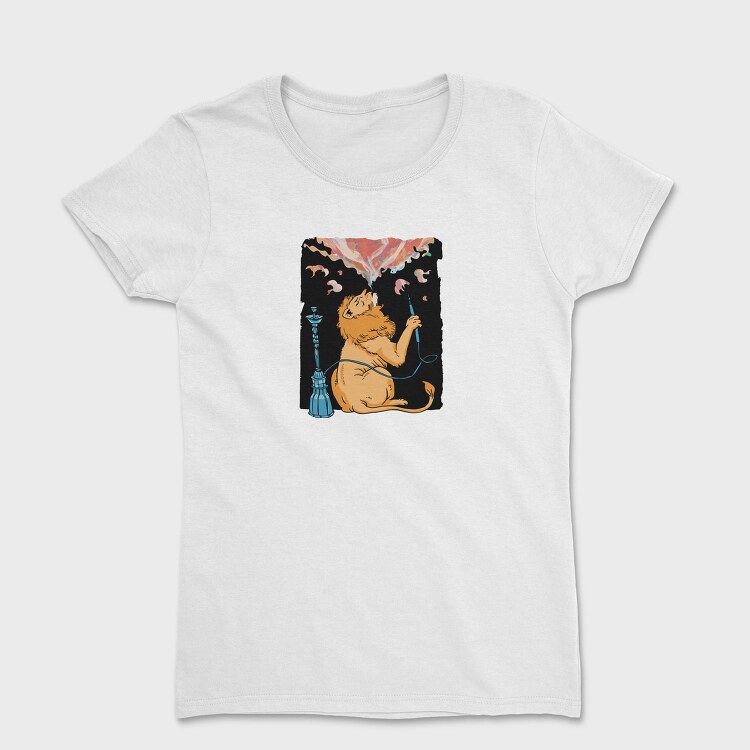 Smoke Lion Vibes, Tricou Femei