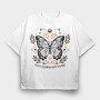 Butterfly Insect, Tricou Oversize Barbati (Unisex)
