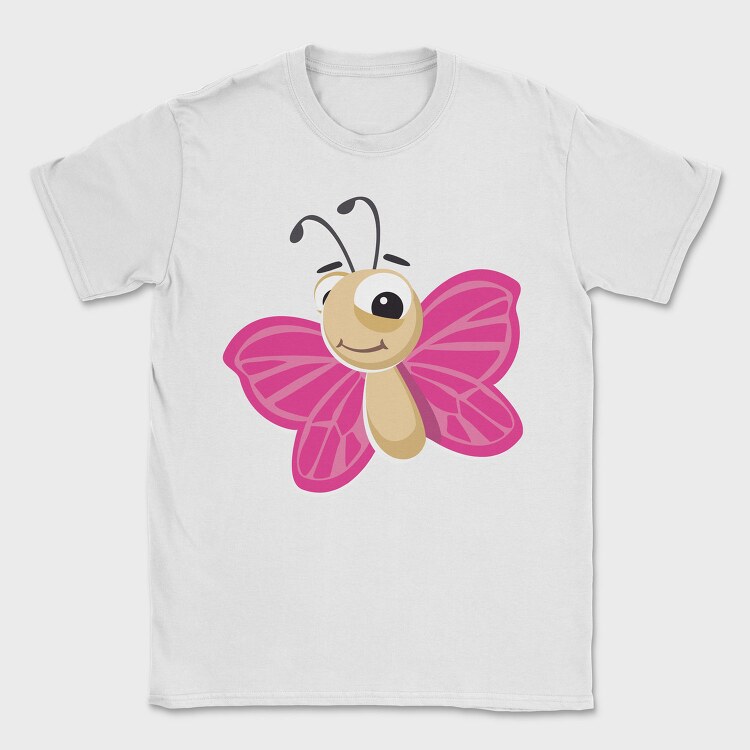 Butterfly Smile, Tricou Barbati (Unisex)