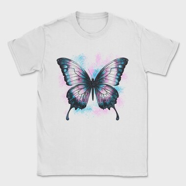 Butterfly Trans Flag, Tricou Barbati (Unisex)
