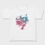 Butterfly Tree Colorful, Tricou Copii
