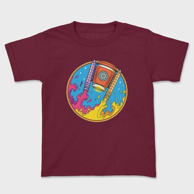 Space Paint Splash, Tricou Copii