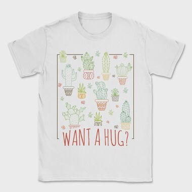 Cactus Hug, Tricou Barbati (Unisex)