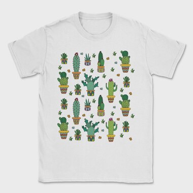 Cactus Plants 01, Tricou Barbati (Unisex)