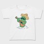 Cactus With Mexican Hat And Guitar 5 De Mayo, Tricou Copii