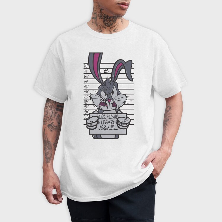 Prisoner Bugs Bunny, Tricou Barbati (Unisex)
