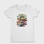Sunny Vibes Floral Peace, Tricou Femei