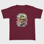 Sunny Vibes Floral Peace, Tricou Copii