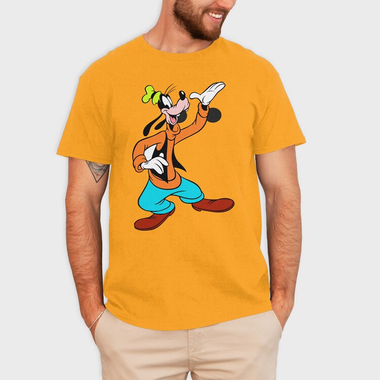 Cartoon Retro Goofy 4, Tricou Barbati (Unisex)