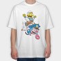 Sweat And Glory, Tricou Oversize Barbati (Unisex)