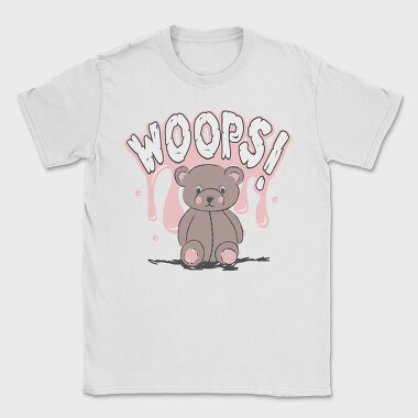Teddy Bear Oops Vibes, Tricou Barbati (Unisex)