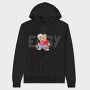 Teddy Chill Vibes, Hanorac Oversize Barbati (Unisex)
