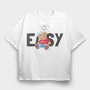 Teddy Chill Vibes, Tricou Oversize Barbati (Unisex)