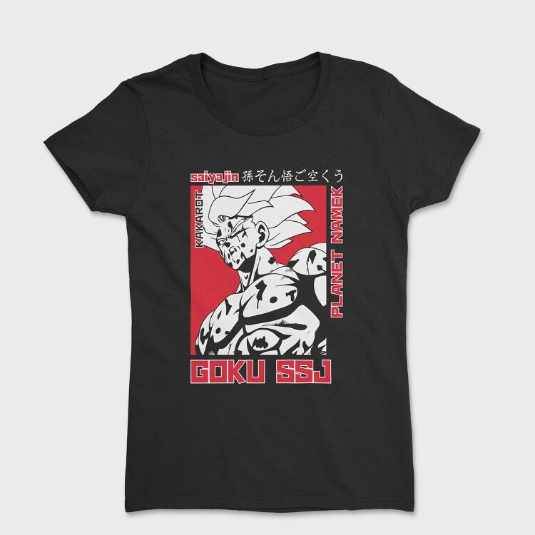 Saiyajin Planet Namek, Tricou Femei
