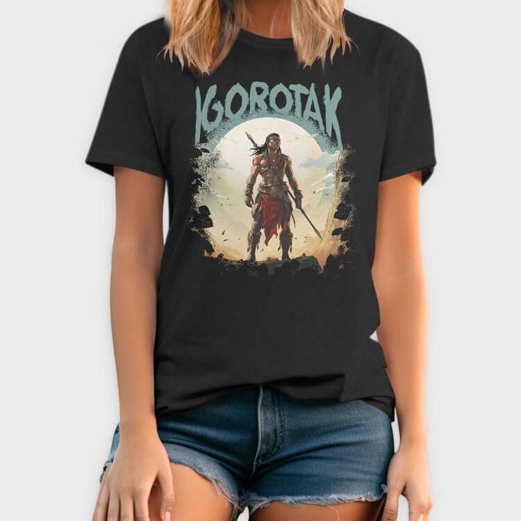 Native Warrior, Tricou Barbati (Unisex)