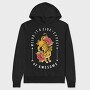 Tiger Rose Weirdness, Hanorac Oversize Barbati (Unisex)