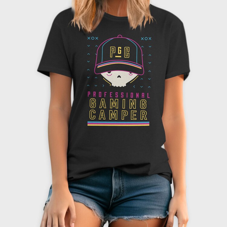 Professional Gaming Camper, Tricou Barbati (Unisex)