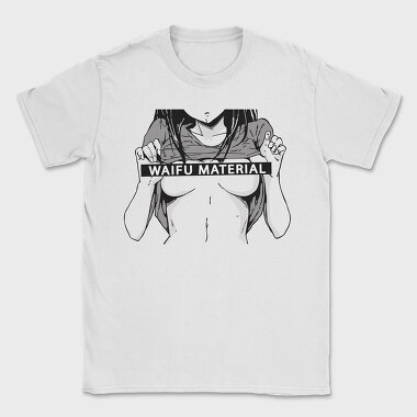 Waifu Warrior Vibes, Tricou Barbati (Unisex)