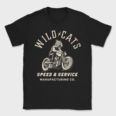 Wildcat Speed Rider, Tricou Barbati (Unisex)
