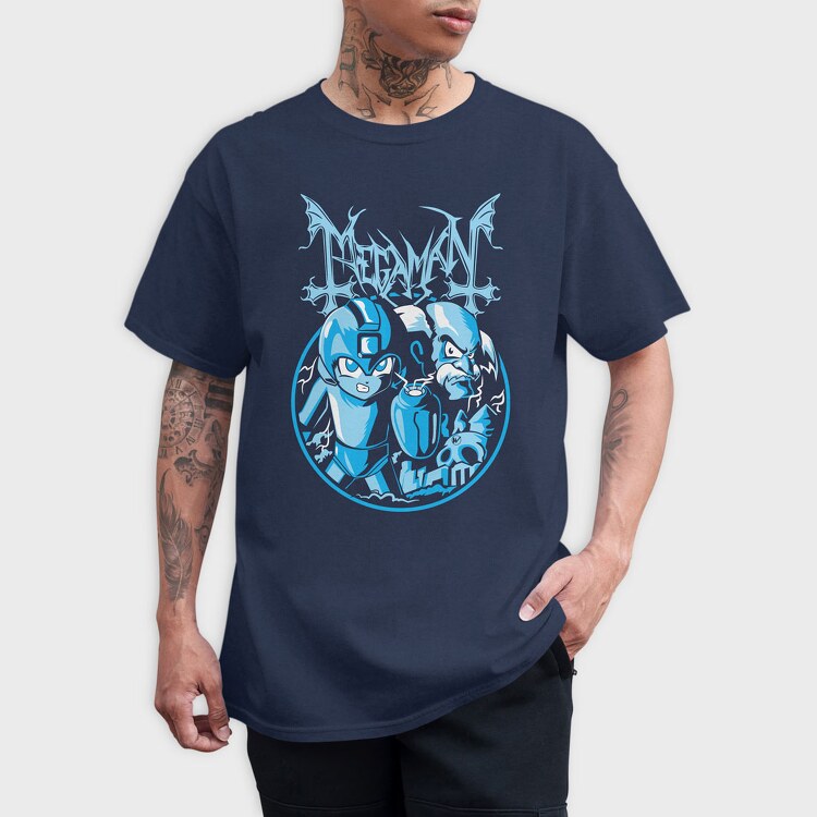 Megaman, Tricou Barbati (Unisex)