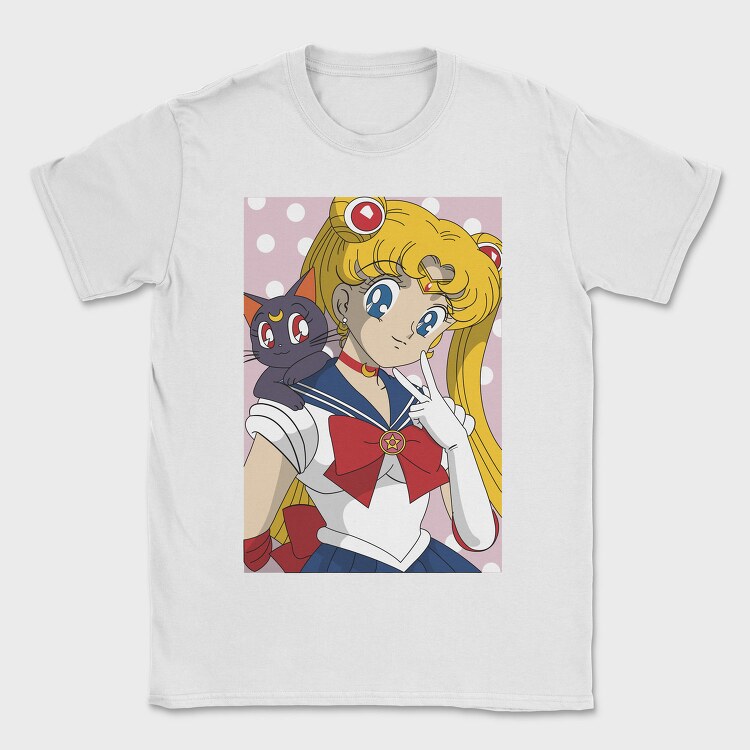 Sailor Moon Moonlight 2, Tricou Barbati (Unisex)
