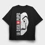 Red Square De, Tricou Oversize Barbati (Unisex)