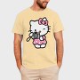 Cartoon Retro Hello Kitty 1, Tricou Barbati (Unisex)