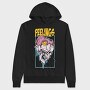 Donut Skull Feelings, Hanorac Oversize Barbati (Unisex)