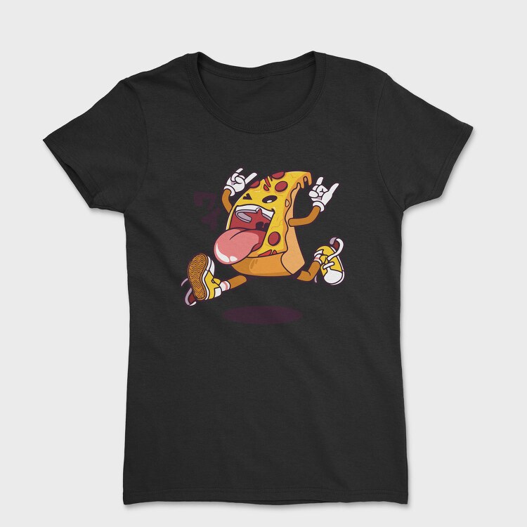 Pizza Rockstar, Tricou Femei
