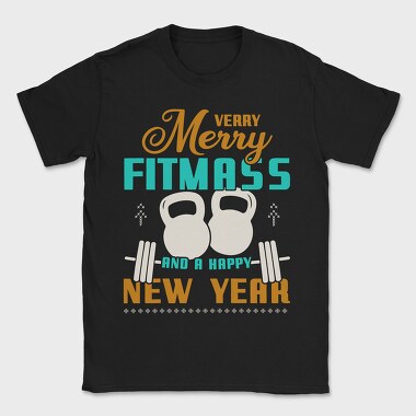 Fitmas Fest, Tricou Barbati (Unisex)