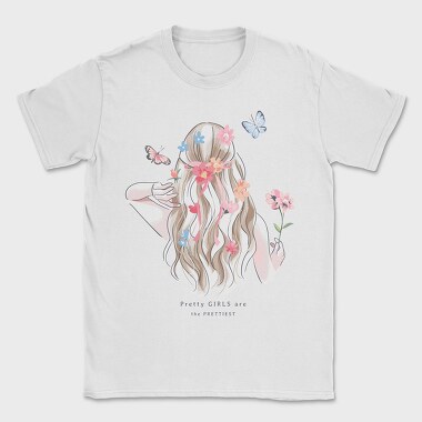 Floral Butterfly Dreams, Tricou Barbati (Unisex)