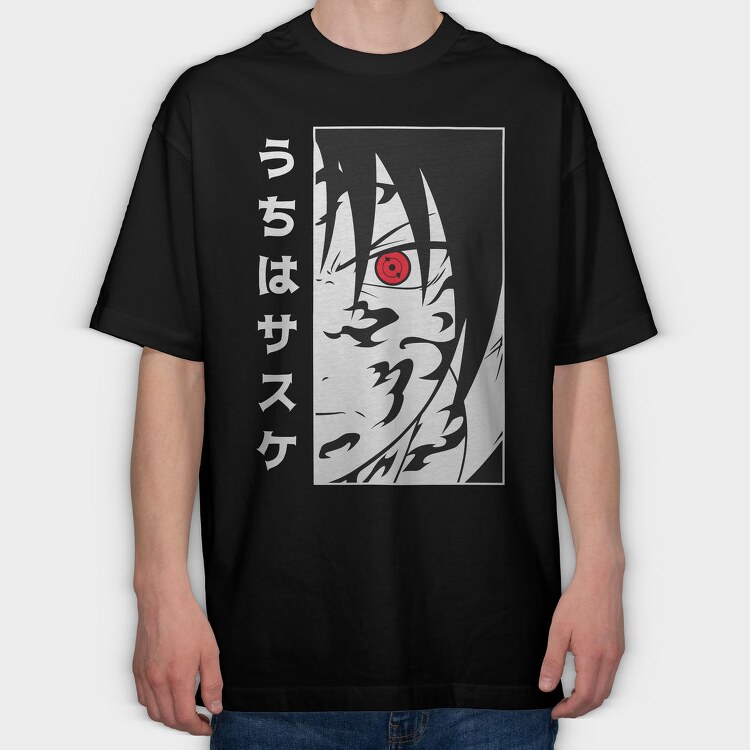 Red Eye Shadow, Tricou Oversize Barbati (Unisex)