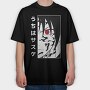 Red Eye Shadow, Tricou Oversize Barbati (Unisex)
