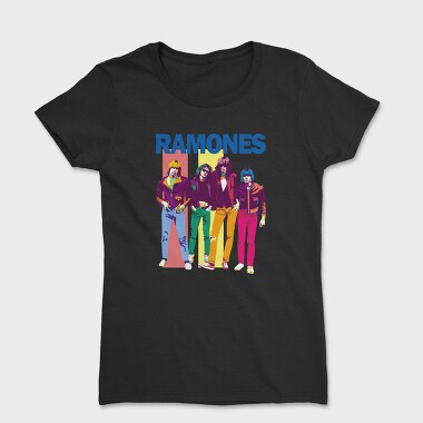 RAMONES Art1, Tricou Femei