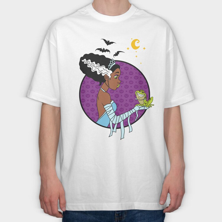 Mummy Princess, Tricou Oversize Barbati (Unisex)