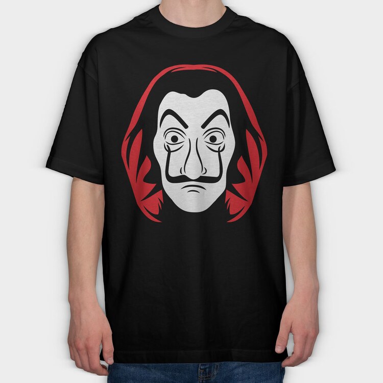 Red Flame Hair, Tricou Oversize Barbati (Unisex)