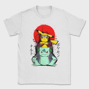 Pikachu Ninja Warrior, Tricou Barbati (Unisex)