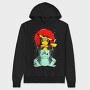 Pikachu Ninja Warrior, Hanorac Oversize Barbati (Unisex)