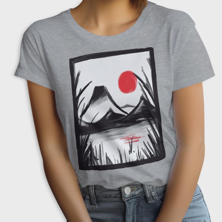 Graphite Landscape, Tricou Femei