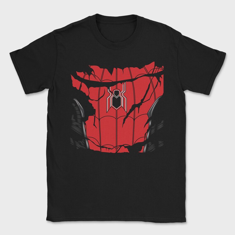 Red Rose Burst, Tricou Barbati (Unisex)